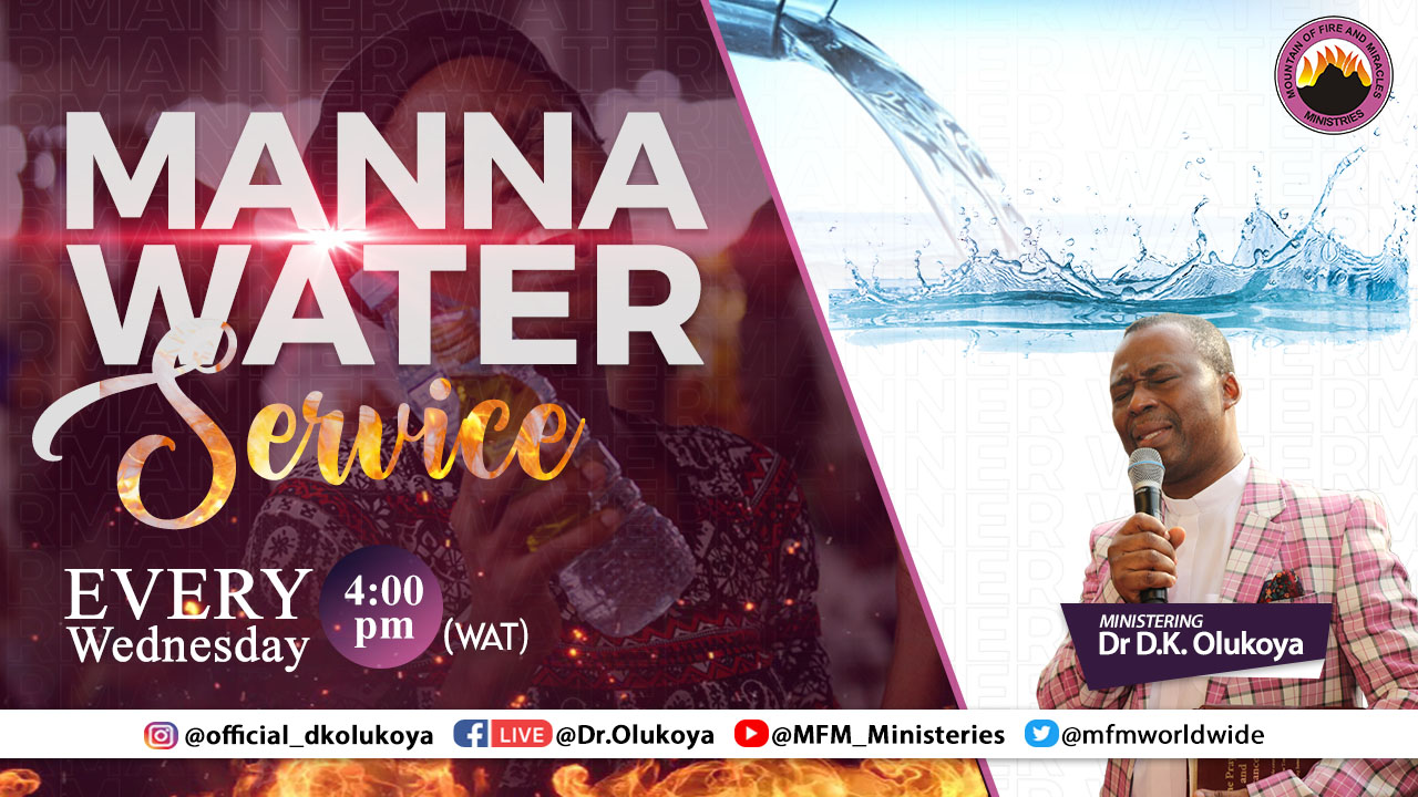 MFM Deliverance Ministries Manna Water